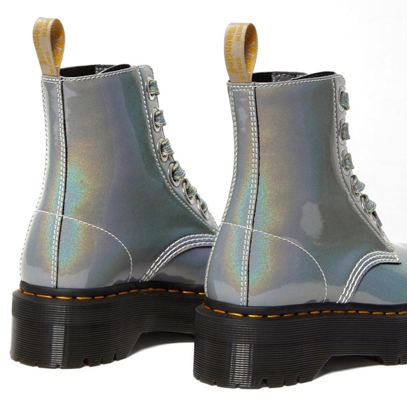 Dr. Martens | Shoes | Dr Martens Vegan Molly Rainbow Platform Boots |  Poshmark